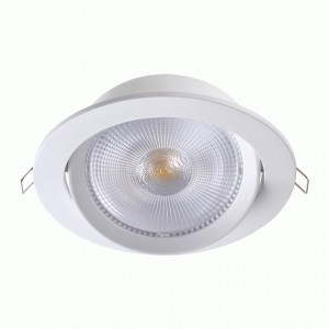 NOVOTECH 358000 NT19 161 бел. встр. поворотный св-к IP20 св/д 3000K 2K 20W STERN 1600lm 170x170