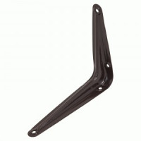 Уголок д/полок Апекс SB-1-125*100-BR корич. (240,20)