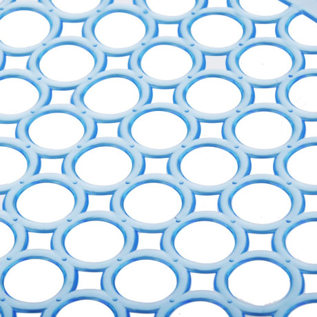 Коврик в раковину противоскользящий тм VETTA Кругляш, ПВХ, 27,5х27,5см, 4 цвета