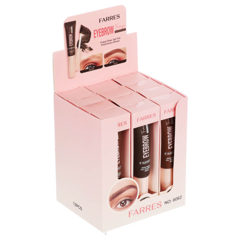 Стойкая тушь для бровей с 3D эффектом тм Farres 8,0 г