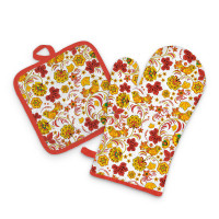 PROVANCE Хохлома Прихватка-варежка 17х27см, 100% полиэстер