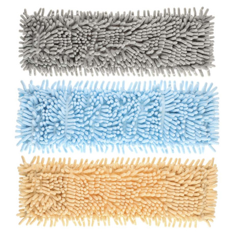 Насадка для швабры тм Vetta, 10х40см, 95 гр., «Лапша»,  микрофибра