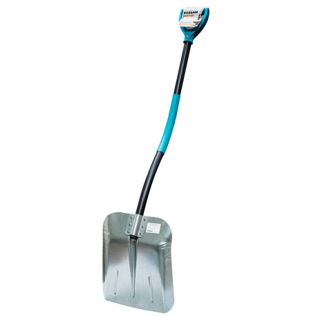 Лопата снеговая оцинкованная KOPPER.TOOLS-M 114-35 со стальным черенком и V-ручкой