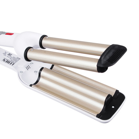 LEBEN Плойка для создания волн, 1 режим нагрева, длина рабочей поверхности 15см, 220-240В, 35Вт