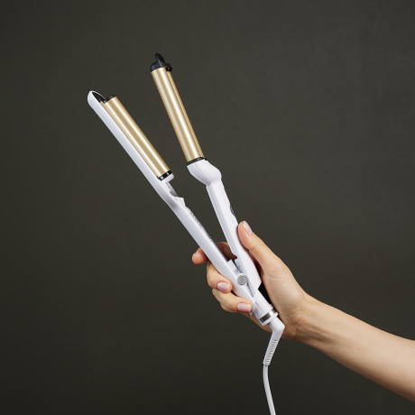 LEBEN Плойка для создания волн, 1 режим нагрева, длина рабочей поверхности 15см, 220-240В, 35Вт