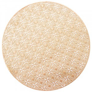 Салфетка ажурная сервировочная PVR-11, d=35см, ПВХ, 103974 Рыжий кот