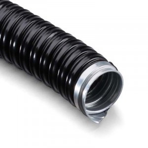 REXANT Металлорукав в ПВХ-изол. МРПИнг-20 РЗ-Ц-ПВХнг (уп.50м, цена за 1м) черный 28-2020-50