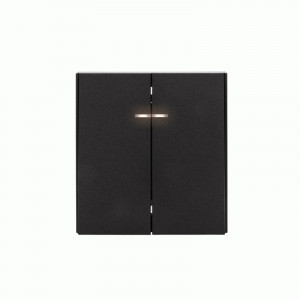 KRANZ MIELE STRONG мех. выкл. 2 кл. СУ (инд.) 10А антрацит KR-78-0714-5