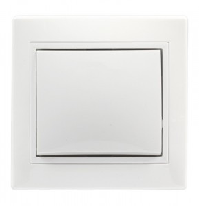 Smartbuy Венера выкл. СУ 1 кл. 10А белый, керамика  (SBE-01w-10-SW1-0-c)
