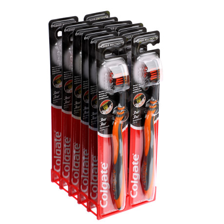 Зубная щетка COLGATE ЗигЗаг, средняя, 1 шт