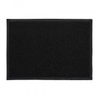 Коврик придверн. (тип Spongy) 50*70см, h ворса=0,5см, черный, порист, полимерн. 22186 Vortex