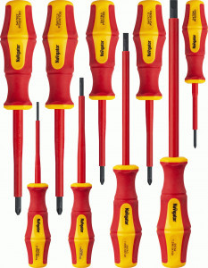 Navigator набор диэлектрических отверток (крест.PH 3шт,крест.PZ 2шт,шлиц SL 4шт)NHT-Оtd03-H9 95264