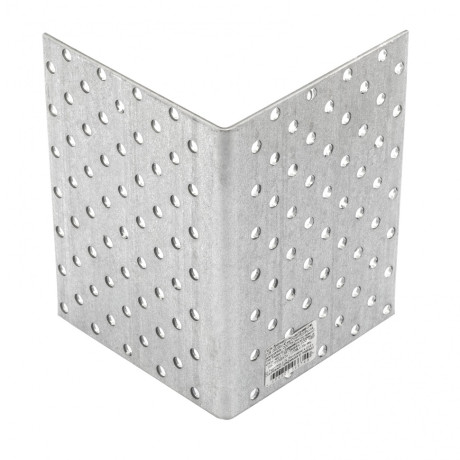 Крепежный уголок равносторонний 2 мм, KUR 100 x 100 x 140 мм Сибртех