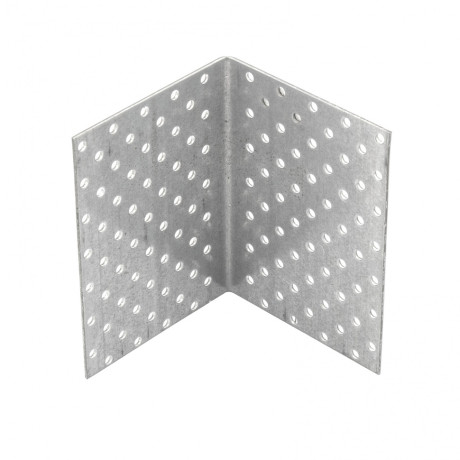 Крепежный уголок равносторонний 2 мм, KUR 100 x 100 x 140 мм Сибртех