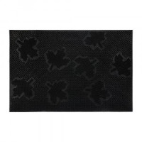 Коврик придверный 40*60 см, черный,  "Клен"  VORTEX