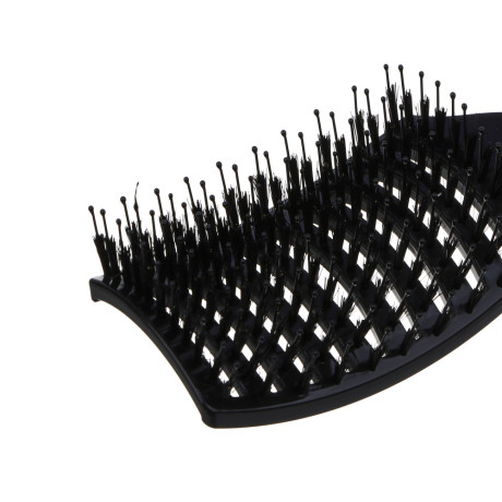 ЮНИLOOK Расческа массажная, ABS+щетина 24x7см, 4 цвета