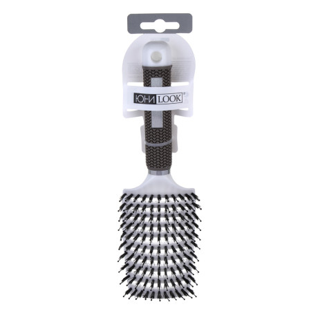 ЮНИLOOK Расческа массажная, ABS+щетина 24x7см, 4 цвета