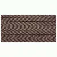 Коврик придверный 67*140см DM12, TPR+п/э, коричневый 108734 Рыжий кот