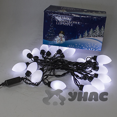 Гирлянда для наружного применения FAD-1 LED 20 ламп 5 м розовый шар