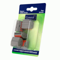 GENERAL клемма СМК 222-415 с рычагом 5х(0,08-4мм2), 32А (цена за BL5) GTER3-05-BL5 800406