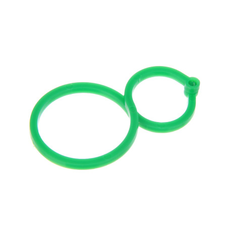 INBLOOM Зажимы садовые, 20шт. (4х3см-10шт, 6х4см-10шт), PP