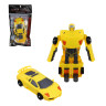 ИГРОЛЕНД Робот трансформирующийся "Герой города", высота 11 см, ABS, 10,5х3,7х19 см, 4 дизайна