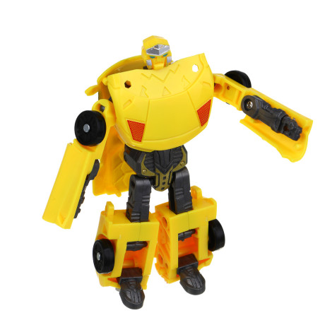 ИГРОЛЕНД Робот трансформирующийся "Герой города", высота 11 см, ABS, 10,5х3,7х19 см, 4 дизайна
