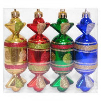 Набор украшений PS12-4-1961, 4 шт., 12 см Волшебная страна