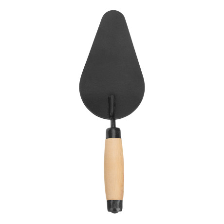 Кельма печника стальная, деревянная усиленная ручка