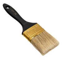 Кисть плоская &quot;Профи&quot; 2.5&quot;, натуральная щетина, пластмассовая ручка MTX