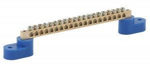 ЭРА NO-222-62  Шина N "ноль" на двух угловых изол ШНИ-6х9-20-У2-синий (10/200/6000)