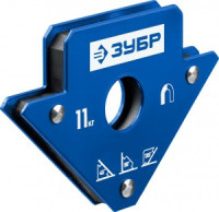 Угольник ЗУБР "ПРОФЕССИОНАЛ" магнитный для сварочных работ, до 34кг zu40050-11