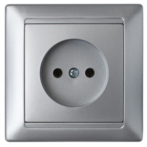 Bylectrica СТИЛЬ Роз. 1-местн. СУ серебро, (РС16-305 серебро)