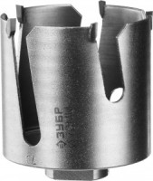 Коронка ЗУБР &quot;ПРОФИ&quot; &quot;ПРОУНИВЕРСАЛ&quot;,твердоспл.резцы,бетон,керам,цв.мет,гипсокарт,пласт,дерево,d70мм