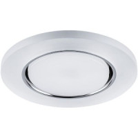 Feron св-к встр. GX53 CD5020 круг подсветка св/д 4K белый мат.хром 120(80)x40 32659