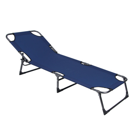 РУССО ТУРИСТО Раскладушка туристическая, до 100кг, 175х55х29см, оксфорд 600D, сталь d22мм