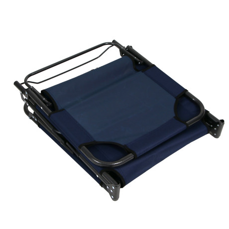 РУССО ТУРИСТО Раскладушка туристическая, до 100кг, 175х55х29см, оксфорд 600D, сталь d22мм