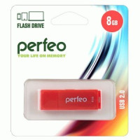 Флэш-диск USB 8GB Perfeo C04 Red