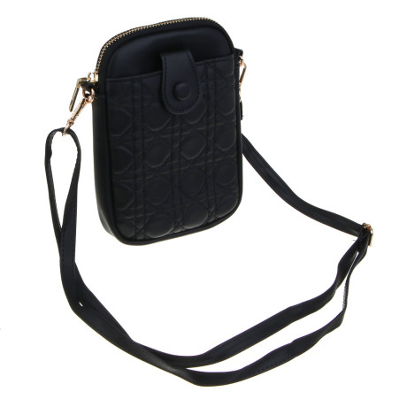 Сумка кроссбоди на длинном ремне тм ЮL Магнифик, ПУ, 18х12x2,5см, 2 цвета, КЖС24-22