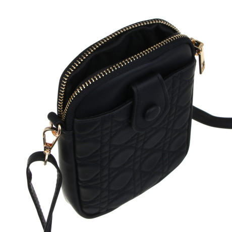 Сумка кроссбоди на длинном ремне тм ЮL Магнифик, ПУ, 18х12x2,5см, 2 цвета, КЖС24-22