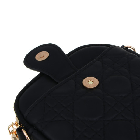 Сумка кроссбоди на длинном ремне тм ЮL Магнифик, ПУ, 18х12x2,5см, 2 цвета, КЖС24-22