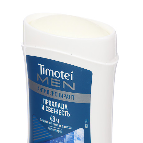 Антиперспирант твердый мужской TIMOTEI MEN Прохлада и свежесть, п/б, 30мл