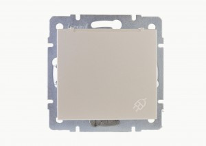 Lezard RAIN мех. роз. СУ 1 мест. жемчужно-бел. перламутр, земля, керамика, крышка (корп.PC) 3088-123