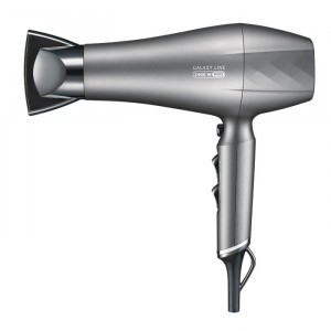 Фен Galaxy LINE GL 4368, 2,4кВт, 2 скорости, 3 темп реж, холодный обдув, съемн режетка, антрацит