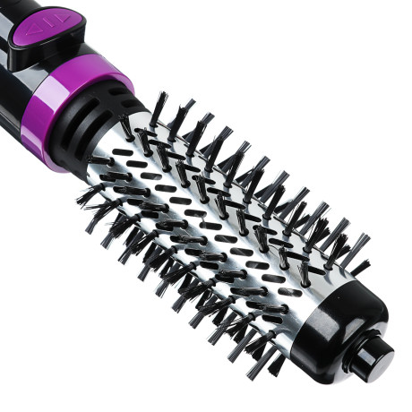 LEBEN Фен-щетка для волос, 1000Вт, 3 темп. реж., 2 скорости, автомат. вращение НТ-1002