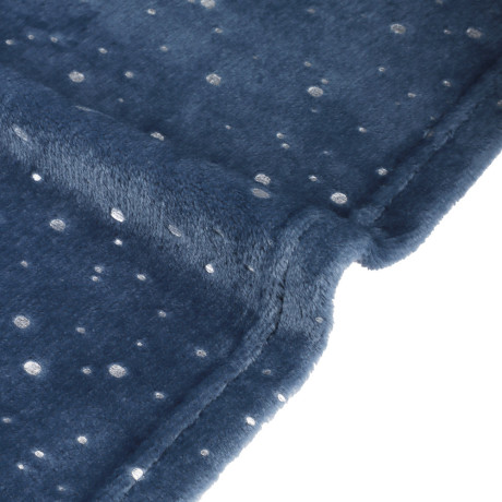 PROVANCE Нордик Плед с фольгированным принтом, 130х170см, 100% полиэстер