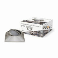 Gauss CA072 св-к встр. MR16 Круг 85(80)x42 Титан