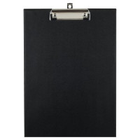 Планшет с зажимом OfficeSpace А4, ПВХ, черный Арт.349960