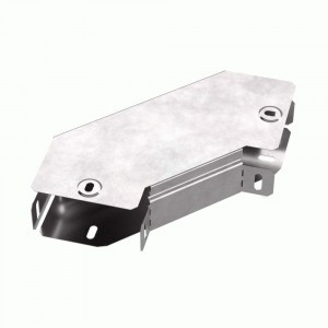 Промрукав Угол горизонтальный 90 градусов с крышкой Стандарт 200х80 PR16.0418