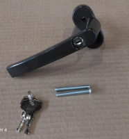 Ручка для пластиковых окон с ключом SWH-T 37.1(02) 8019 корич. ЛДМ (50,10)